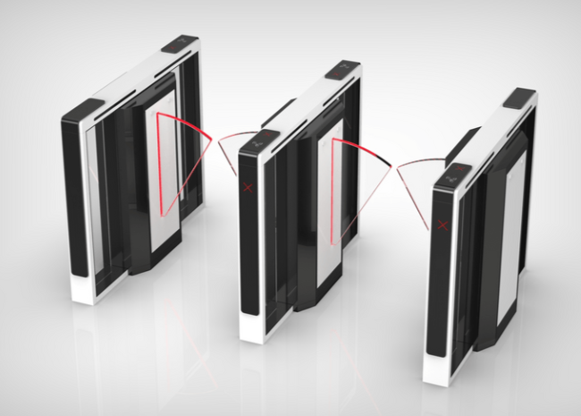 DAOSAFE Optical Flap Turnstile DS-Q30