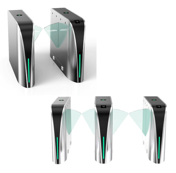 DAOSAFE Optical Flap Turnstile DS3000